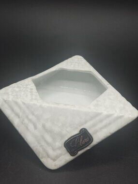 Vintage Libero Ceramic Planter by Europa White Satin Finish